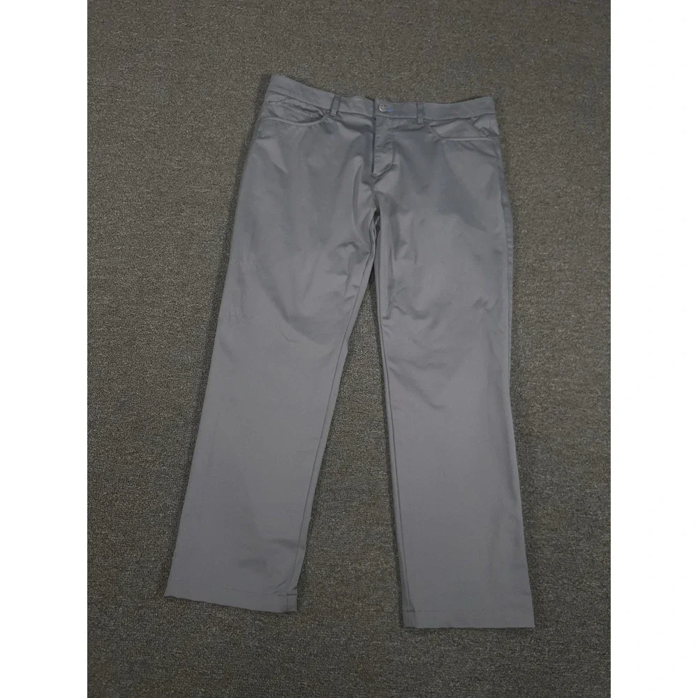 Twillory Performance Pants Mens 36x30 (Fits 37x28) Gray Tailored Fit Technical